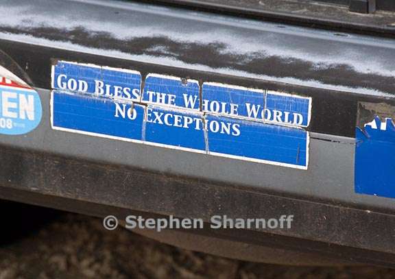 god bless bumpersticker